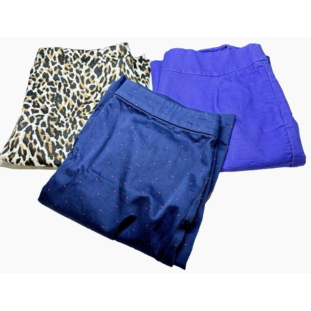 J CREW Women Bundle 3 Pencil Skirts Sz 8 Multicolor Work Career Office 75-7